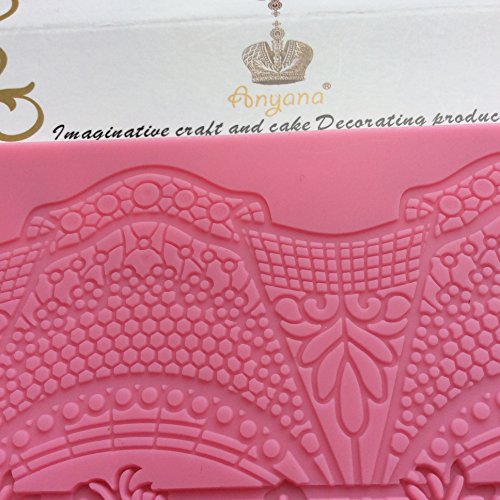 sail boat ship Baking Fondant sugar lace Silicone Mat sailing wedding Cake Decorating mold floral sail flower edible Lace Embossed Sugarcraft Tools for cupcake topper decoration Anyana
