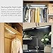 1byone Wireless Motion Sensor LED Light, Rechargeable Portable 36 LEDs Night Light Bar with Magnetic Strip Lighting for Closet, Cabinet, Bedroom, Washroom, Hallway, Wardrobe, Bookcase