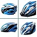 EASECAMP Specialized Ultralight Adjustable Mountain Bicycle Helmet for Adult Men and Women (Blue)