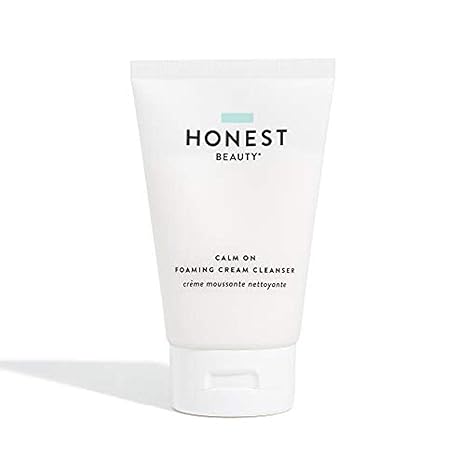 honest beauty calm on foaming cream cleanser