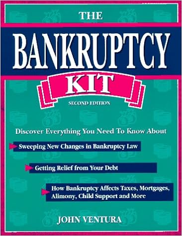 The Bankruptcy Kit John Ventura 9780793115181 Amazoncom - 