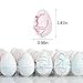 Xosoy Dinosaur Toy, 54 Pcs Dinosaur Eggs with Mini Dinosaur Toys Inside | Novelty Magic Hatching Growing Dinosaur Egg | Best Children Gift (54pcs)