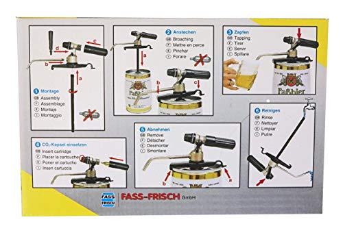 Kohlensure-Bierzapfgert-Party-Star-de-Luxe-fr-5-Liter-Partyfsser