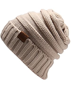 Unisex Plain Long Beanie - Many Colors