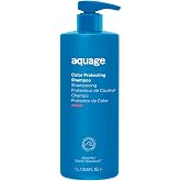 Aquage Color Protecting Shampoo &amp; Moisturizing Hair Wash, 33.8 oz | Restores Vibrancy, Shine &amp; Softness, Anti-Fading for Women &amp; Men with Treated Strands, Hydrating with AlgaePlex, Sulfate-Free