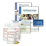 GOLO Release Diet Supplement - Metabolic Plan Health Management System - Boosts Energy, Balances Hormones - No Caffeine, No Stimulants, Vegetarian Safe - 3 Bottles - 90 Day Supply - 270 Capsules