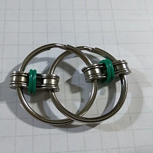 Cluis Bike Chain Fidget Toy Stress Reducer for ADD, ADHD, Anxiety, and Autism,Green