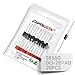 Chanzon SR560 (SB560) Schottky Barrier Rectifier Diodes 5A 60V DO-201AD (DO-27) Axial 5 Amp 60 Volt (Pack of 20 Pieces)