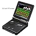 Xinguo Handheld Game Console, Portable Video Game 3 Inch HD Screen 300 Classic Games,Retro Game Console Can Play on TV, Good Gifts for Kids. (Black)