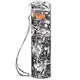 ELENTURE Full-Zip Exercise Yoga Mat Carry Bag with Multi-Functional Storage Pockets (Lightning)