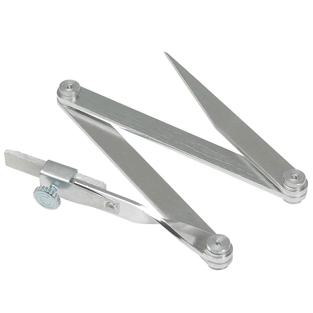 JACKSON SAFETY Small Radius Marker with 20" Radius, Heavy Duty Friction Joints, 14781