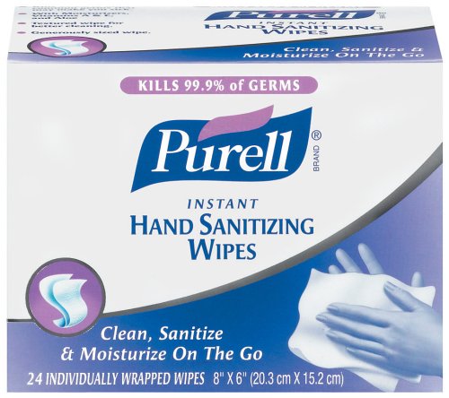 Wipe,hand,sanitizing,purell,24 3602-06 (073852007404)