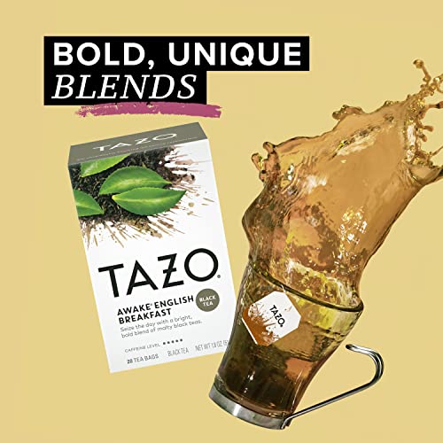 Tazo Awake English Breakfast Tea Bags For a Bold Traditional Breakfast