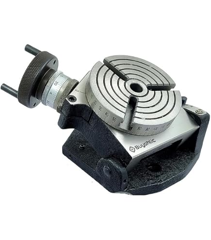Rotary Table MachEl 4x5 Inch Tilting Table For Milling Machines ...