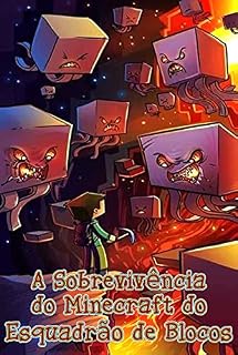 Livro A Sobrevivência do Minecraft do Esquadrão de Blocos