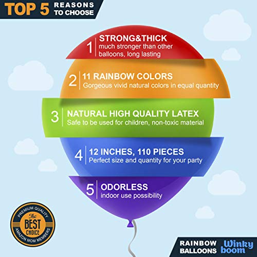 1 WinkyBoom+Balloons+Assorted+Birthday+Decoration