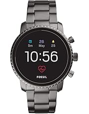 Fossil Herren-Smartwatch mit Edelstahl Armband FTW4012
