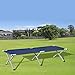 Purenity Folding Military Bed Portable Sport Camping COT with Free Storage Bag (Dark Blue)