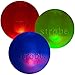 Outward Hound by Planet Dog Strobe Light Up LED Ball Dog Toy, Blue