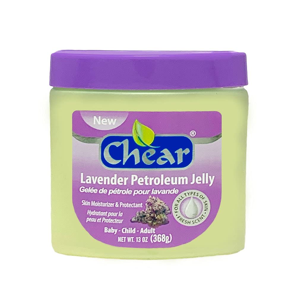 Chear Lavender Petroleum Jelly 368g - Large Family Size - Multi Purpose for baby, child & adult