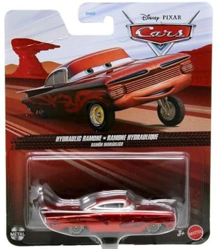 Amazon.com: Disney Pixar Cars Body Shop Union Jack Ramone Die-Cast