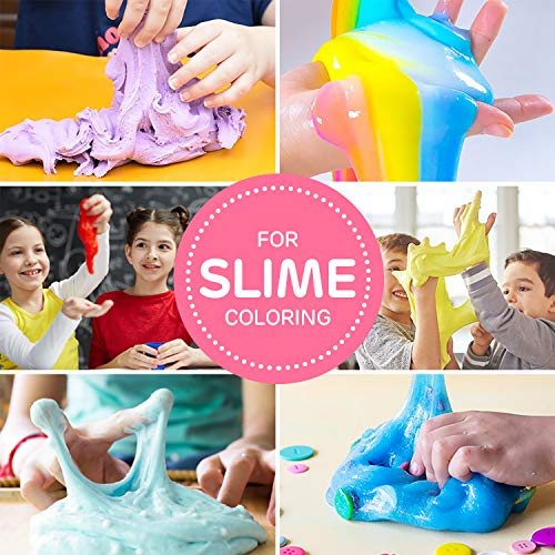 image for 6 Color Cake Food Coloring Set, Nomeca Food Grade Vibrant Food Color L