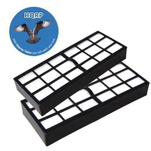 HQRP 2-Pack H13 Filters Replacement for Eureka HF-7 compatible with Eureka Pet Expert 3276BVZ Upright Vacuum Cleaner