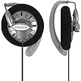 Koss KSC75 Portable Stereophone Headphones, Single, Standard Packaging White/Gray