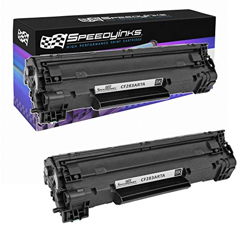 Speedy Inks - 2pk Compatible Replacement for HP 83A CF283A Black