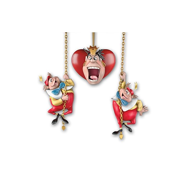 The Bradford Exchange Disney Alice in Wonderland Mad Hatter Light Up Cuckoo Clock Alicein