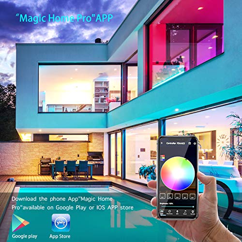 Led Lights,dalattin Smart Led Strip Lights 16.4ft,WiFi App Control