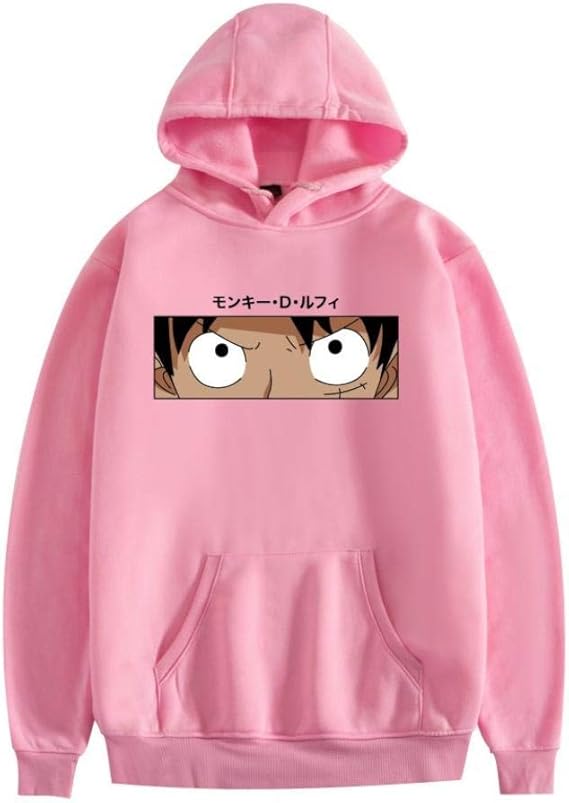 WANHONGYUE One Piece Anime Pullover Sweat-Shirts à Capuche