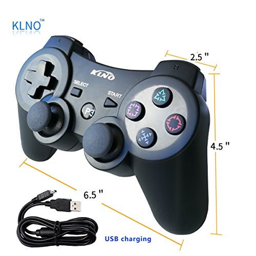PS3 Controller Wireless Dualshock Joystick KLNO PS39 Bluetooth