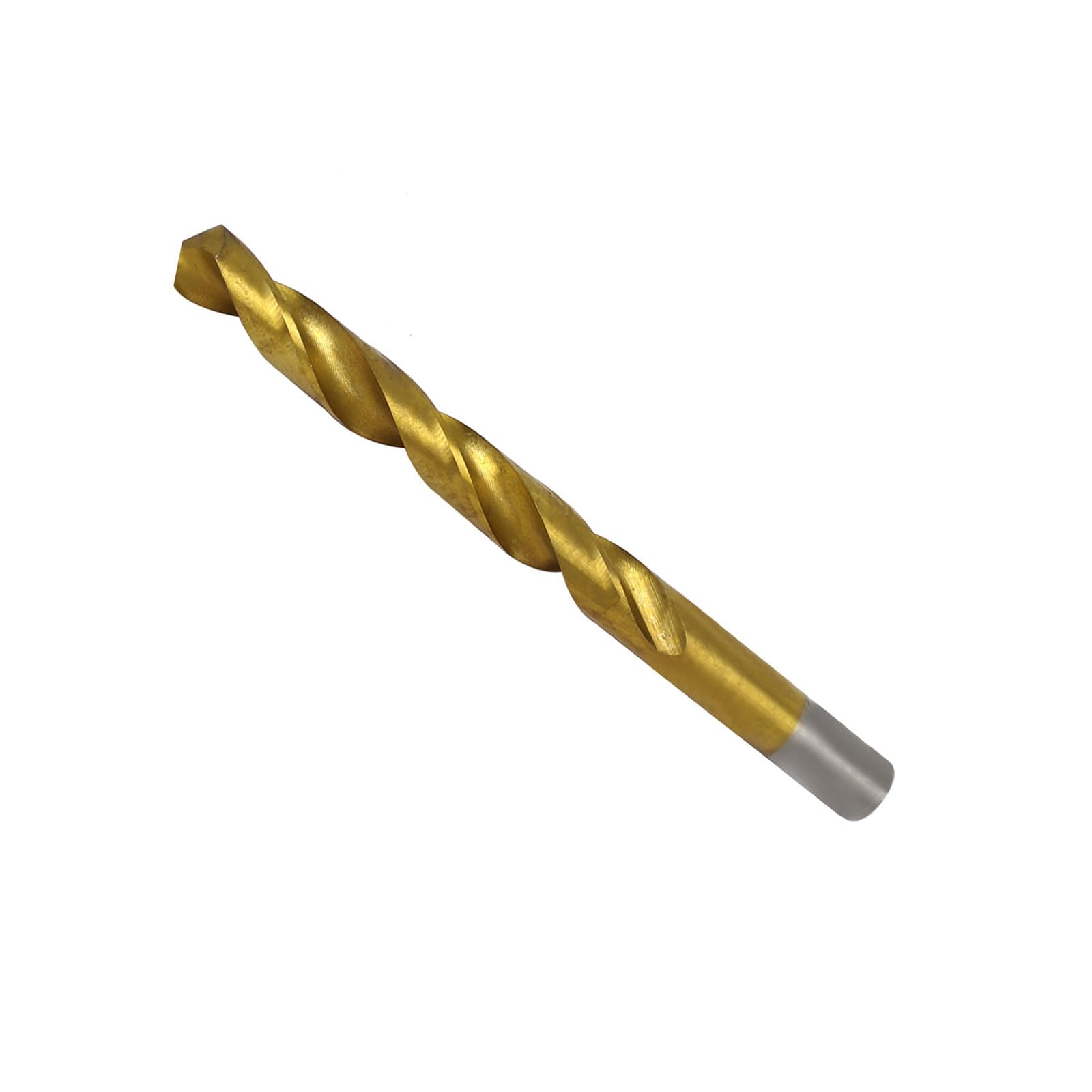 CoCud High Speed Steel Titanium Twist Drill Bits, 10.4mm Diameter 133mm Length, Straight Twist Jobber Drill Bit - (Applications: for Metal Woodwork Plastic Aluminum)