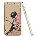 iPhone 6S Case,iPhone 6 Case,FEIKESI iphone 6/6S Protective Case Soft Flexible TPU Transparent Skin Scratch-Proof Case for iPhone 6/6S(4.7-inch)-Butterfuly Girl#5