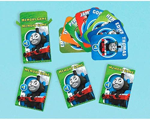 Thomas the Tank Engine 'All Aboard Friends' Mini Memory Games / Favors (6ct)