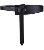 Leather Obi belt for Women Wide Sash Waistband 3 inches  display picture 2