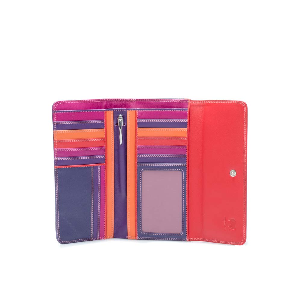 mywalit Unisex's Tri-fold W/Outer Zip Purse Billfold, Multi-Coloured, One Size