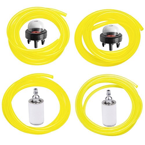 4 Size Fuel Line Hose 20 Feet Petrol Tubing Weedeater, Chainsaw, Common