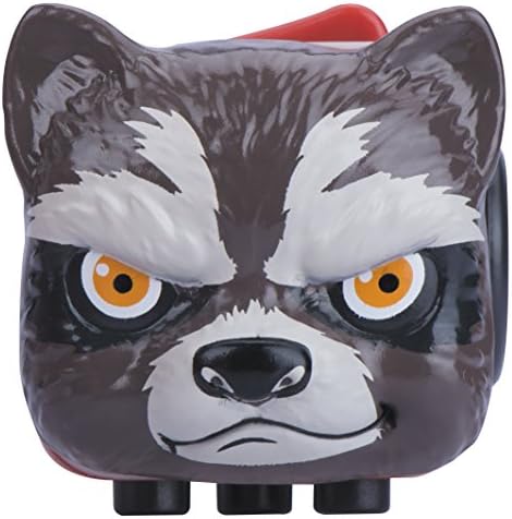 Antsy Labs Marvel Character Fidget Cube Rocket Raccoon Design - Six Functional Sides w/ Anxiety Relief Stone