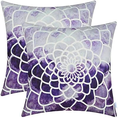 Amazon Com Calitime Pack Of 2 Cozy Fleece Throw Pillow Cases