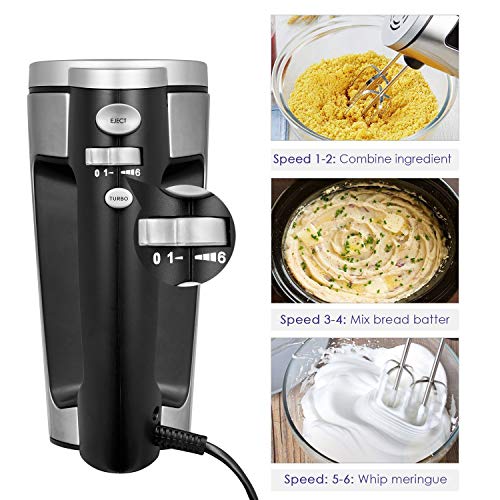 3 Electric+6+Speed+Handheld+Function+Stainless