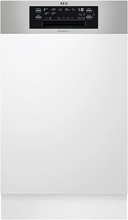 Aeg Fee63400pm Integrierter Geschirrspuler 45 Cm Airdry Energiesparend Spulmaschine Mit Besteckkorb Beladungserkennung Glas Intensiv Kurzprogramm Amazon De Elektro Grossgerate