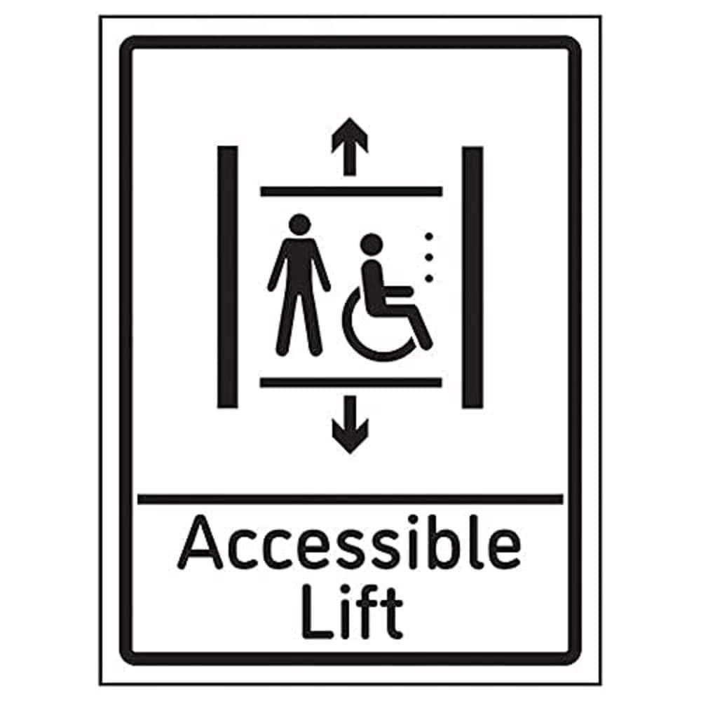 V Safety Accessible Lift - 200mm x 300mm - 3mm Aluminium Composite