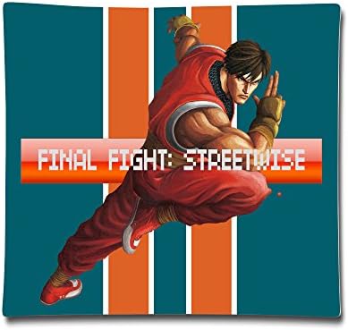 DAMEI Final Fight Streetwise Custom Throw Pillows 1818 Inch Blank For Warm Cozy