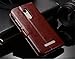 Xiaomi Redmi Note 3 Pro Special Edition Case, Heyqie Premium Leather Folio [Kickstand Feature] with Card Holder Flip Wallet Cover Case for Xiaomi Redmi Note 3 Pro Prime Global version 152mm - Brown