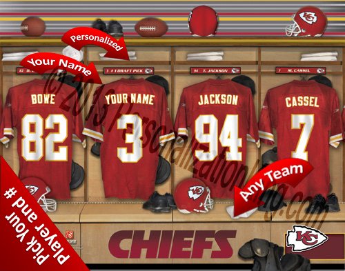 Chiefs Personalized Jerseys, Kansas City Chiefs Personalized Jersey
