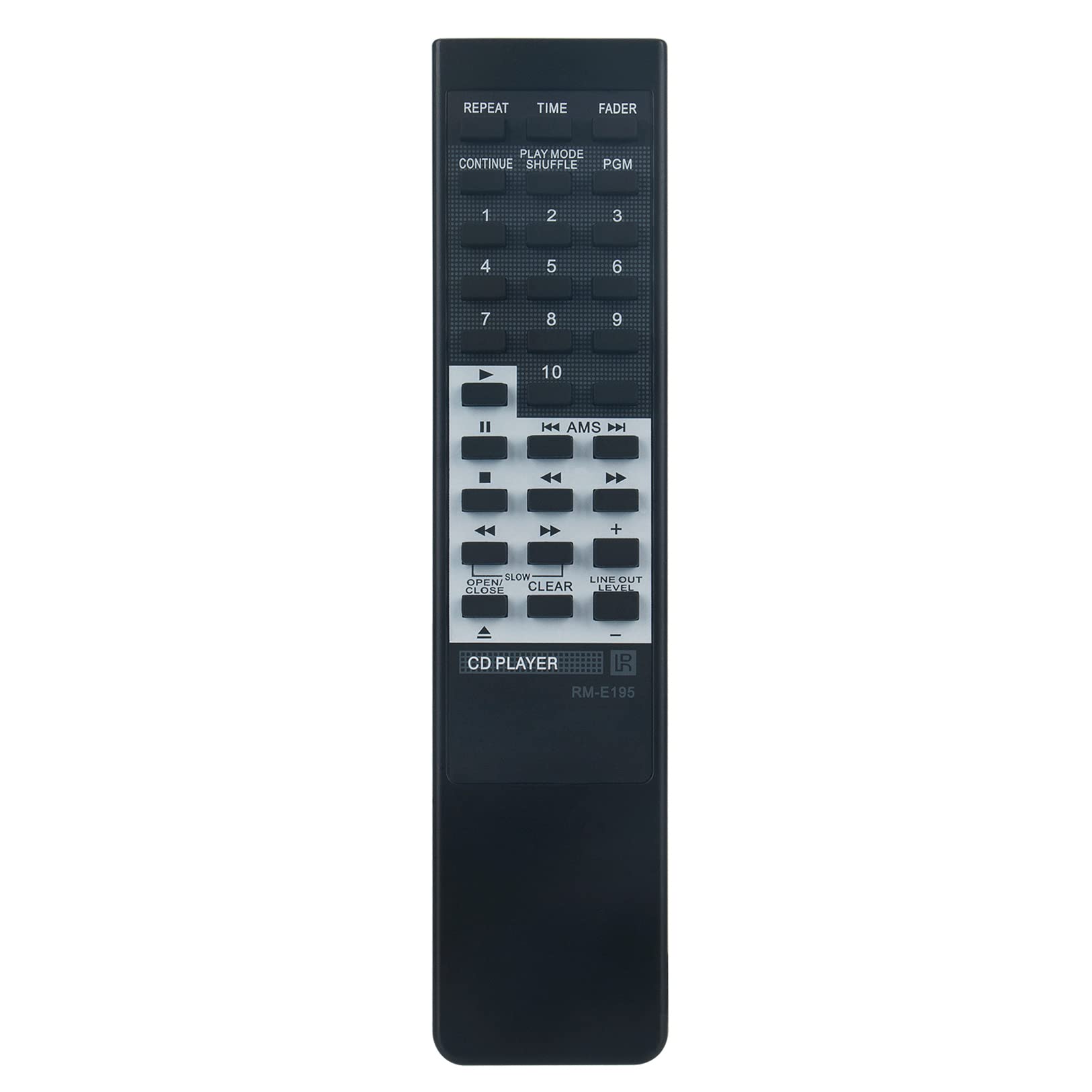 VINABTY RM-E195 Replacement Remote Compatible with Sony CD AUDIO DISC DVD Recorder 228ESD 227ESD CDP-X33 CDP-950 CDP-790 CDP227 CDP228 CDP333
