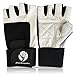 Gym Gloves with Wrist Support for Gym Workout, Crossfit,Weightlifting Black/White or Black Premium Quality Materials.