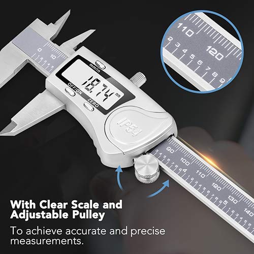 2 Digital+Caliper+Waterproof+Measurement+Resolution